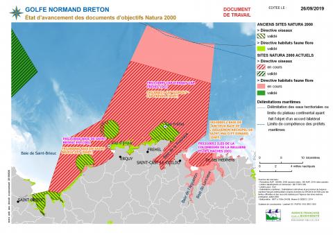 Carte des sites Natura 2000